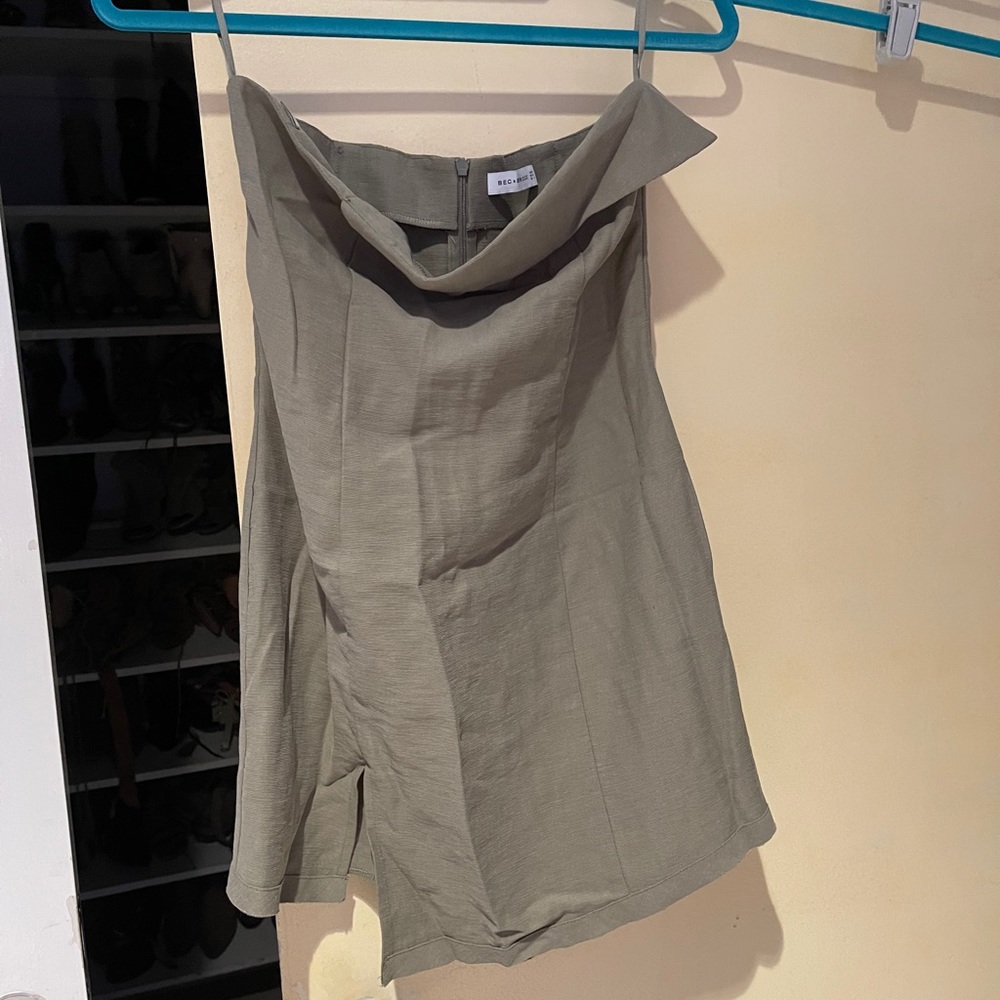 Bec and Bridge strapless dress